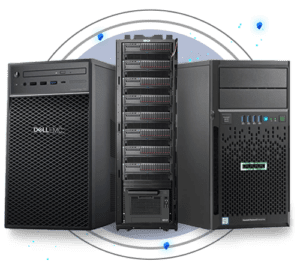 servidores de torre y rack marcas hpe dell ibm lenovo